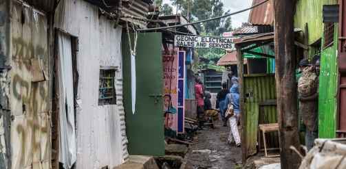 Kibera Slum - Nairobi, Kenya