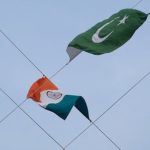 India and Pakistan flags. Credit: Global Panorama on Flickr, CC BY-SA 2.0.