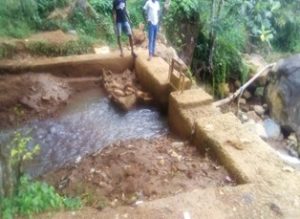 Action Contre La Faim Dam after construction